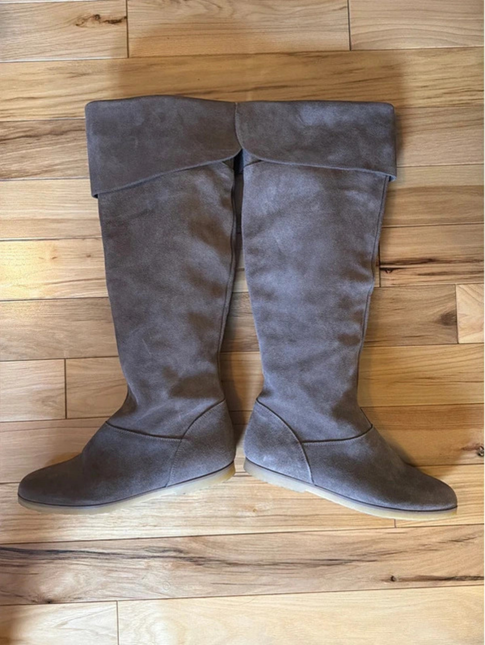 Anthropologie Suede KMB Boots! Sz 38!